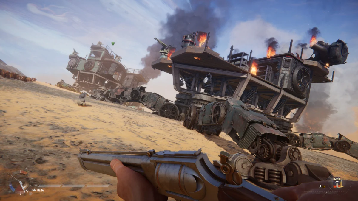 Steampunk Behemoths in the Desert: How ‘Sand: Raiders of Sophie’ Reimagines the Extraction Shooter