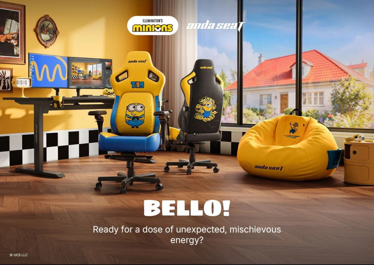The Convergence of Pop Culture and Ergonomic Excellence: An In-Depth Analysis of the AndaSeat Minions Besties Edition