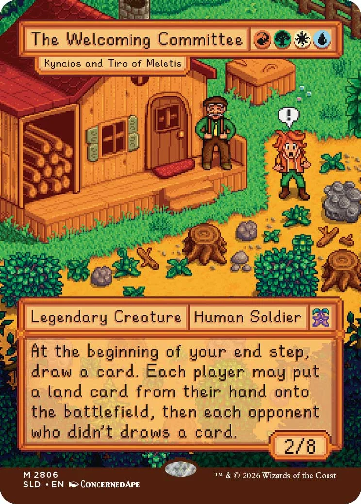 Cultivating Magic: Wizards of the Coast Announces Stardew Valley ‘Secret Lair’ Crossover, Igniting Fan Debate Over Character Art