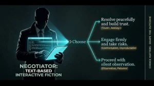 The Digital Frontline: How ‘Negotiator: Choice Text Game’ Redefines Mobile Interactive Thrillers