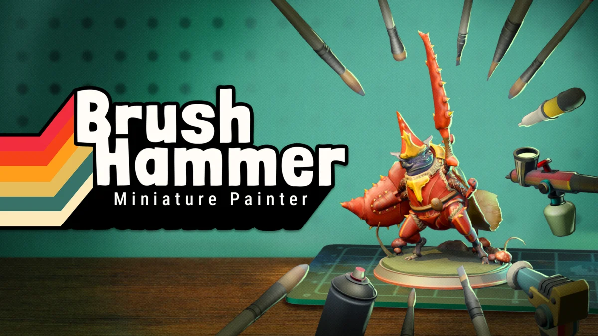 BrushHammer: The Future of Miniature Painting Arrives on Meta Quest This August
