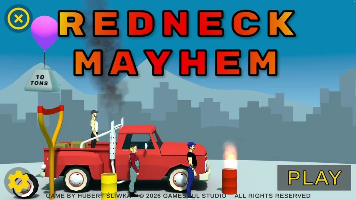 Destruction Meets Satire: Gamesoul Studio Launches Physics-Based Puzzler ‘Redneck Mayhem’ on Mobile