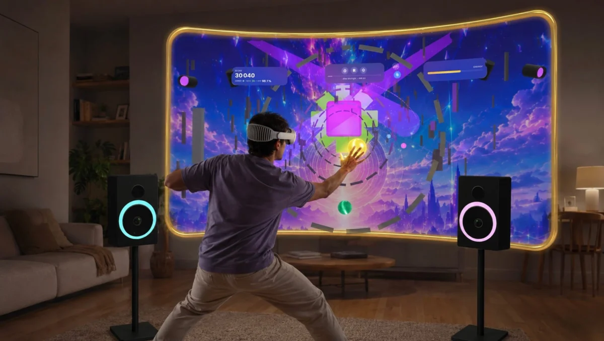 The Future of Rhythm: Flow Chaser Brings Procedural Music Gaming to Apple Vision Pro