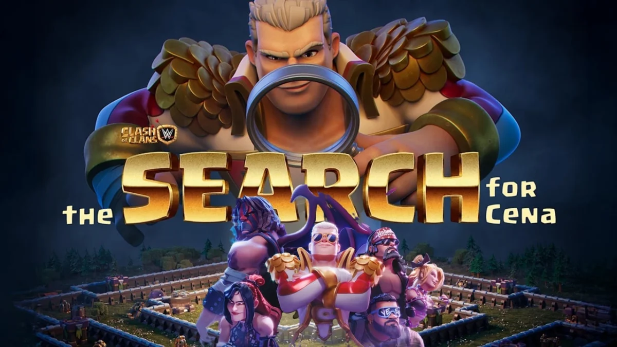 The Invisible Champion: Clash of Clans and WWE Launch "Search for Cena" Global Event